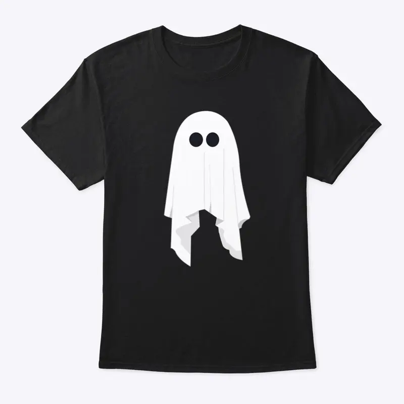 Boo, I See You. Ghost Silhouette