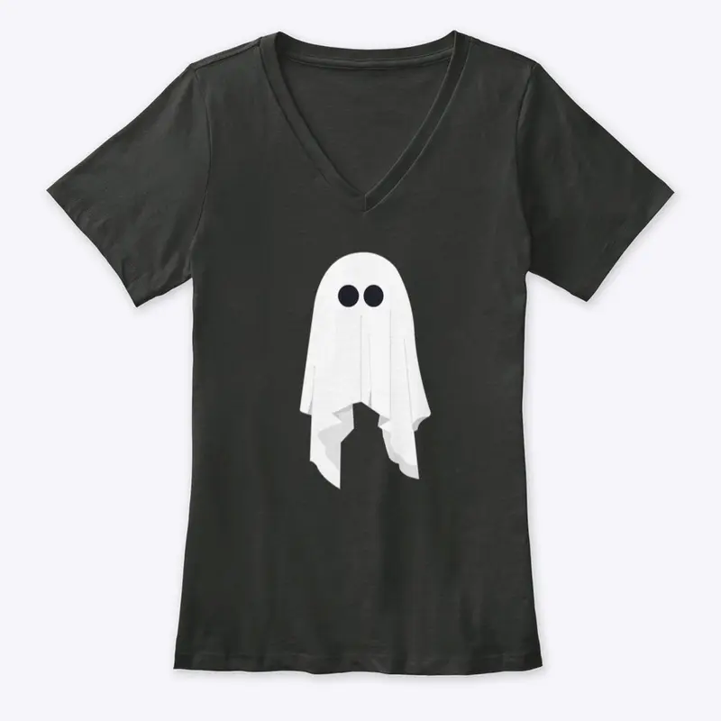 Boo, I See You. Ghost Silhouette