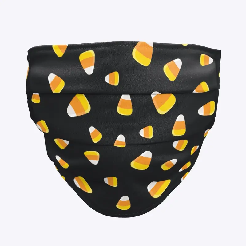 Candy Corn Face Mask