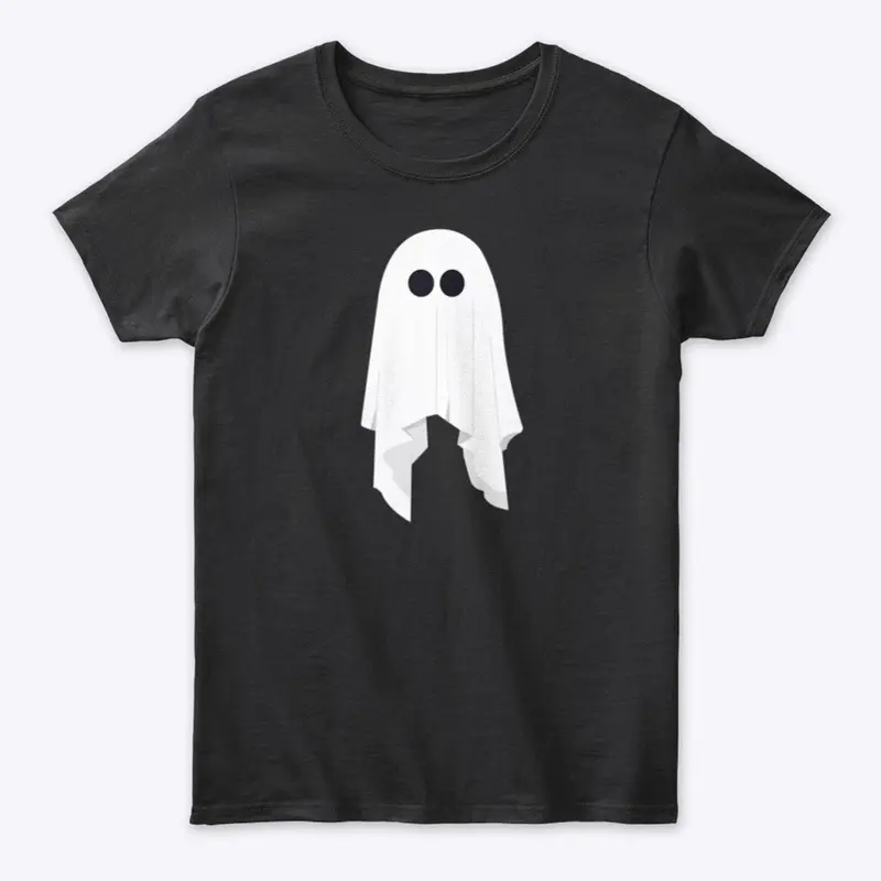 Boo, I See You. Ghost Silhouette