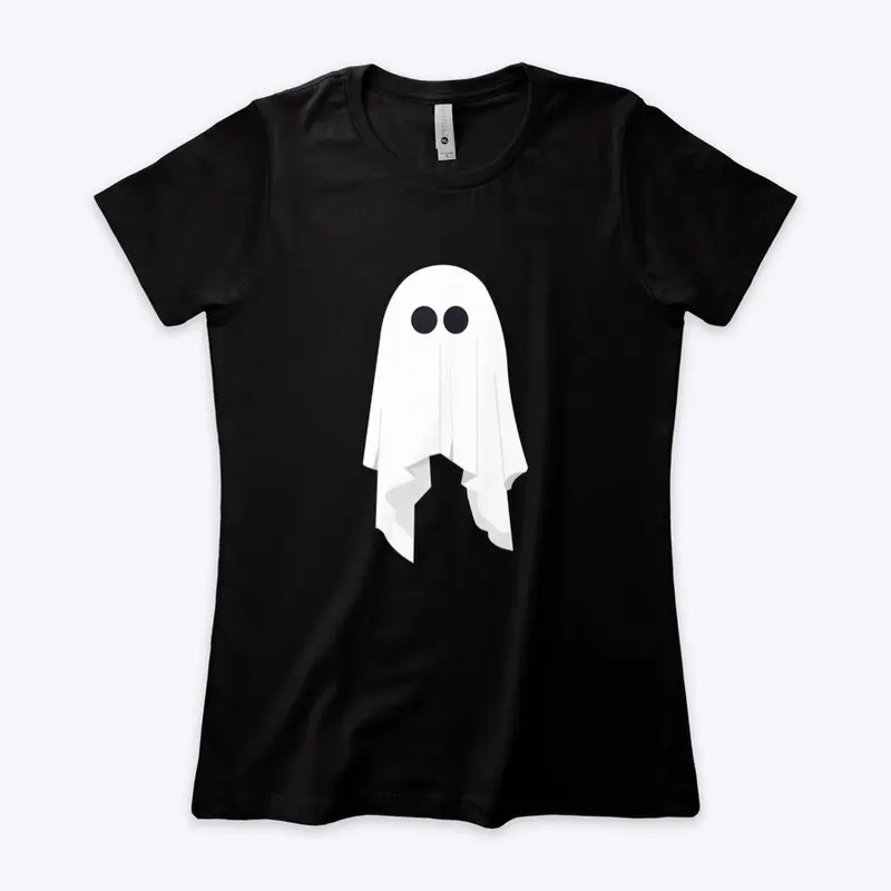 Boo, I See You. Ghost Silhouette