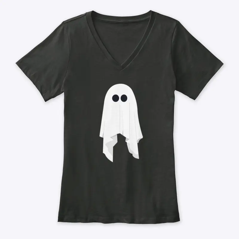 Boo, I See You. Ghost Silhouette