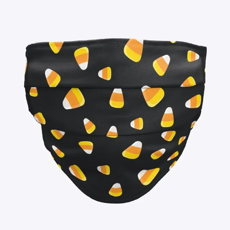 Candy Corn Face Mask