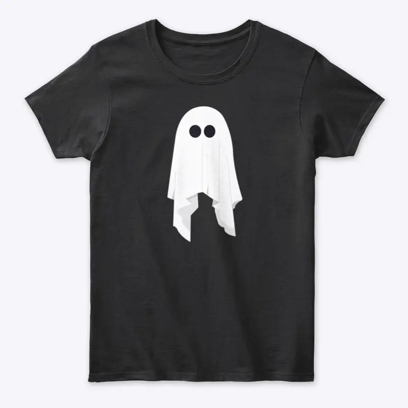 Boo, I See You. Ghost Silhouette