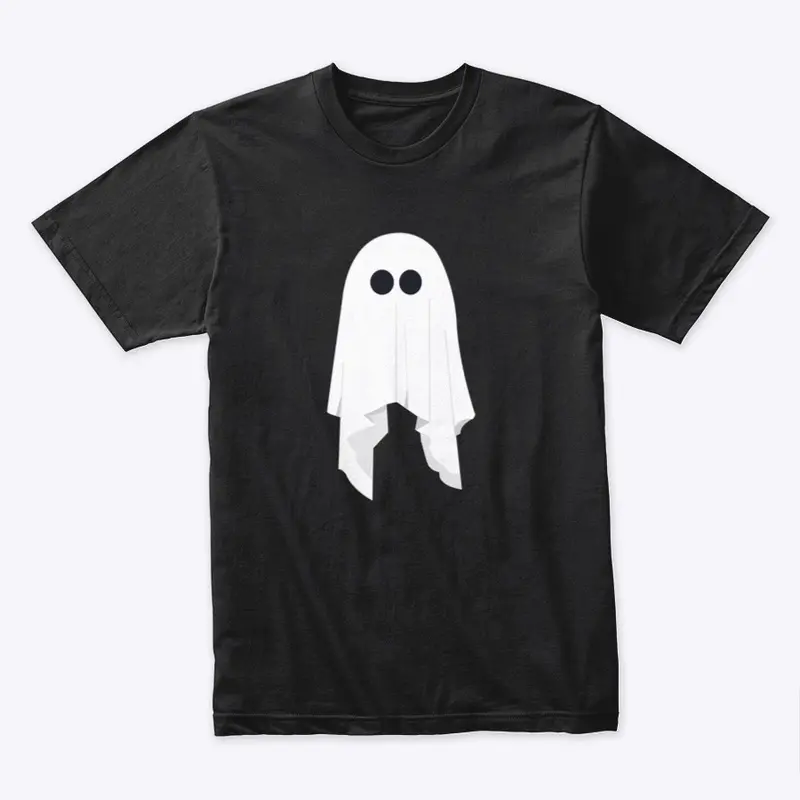 Boo, I See You. Ghost Silhouette