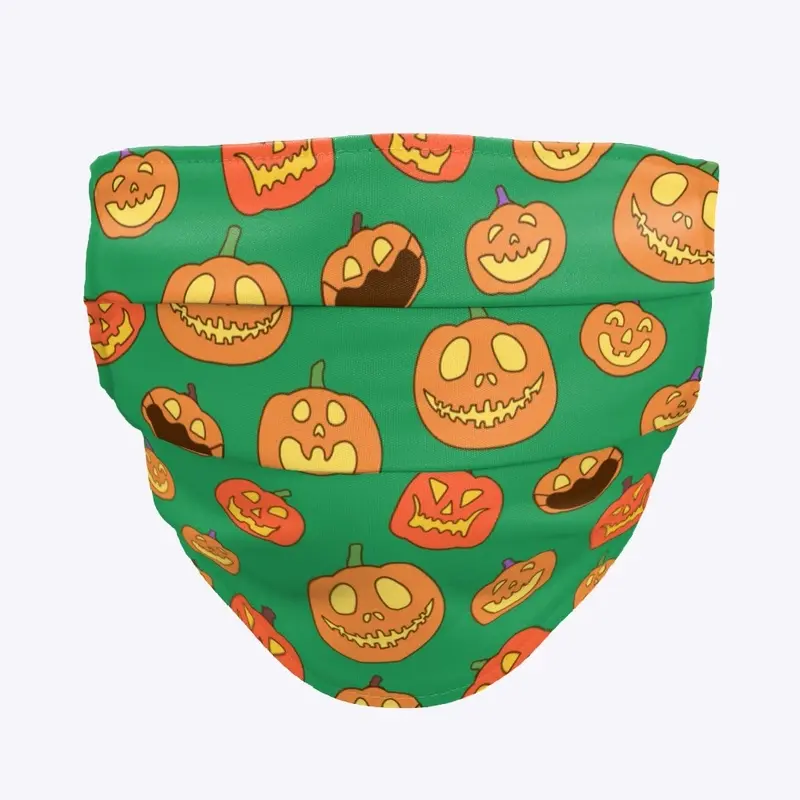 Jack-o-Lantern Pumpkin Halloween Mask